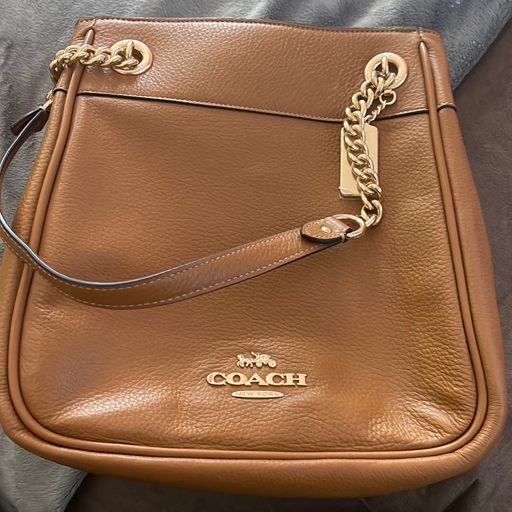 Coach brown bag